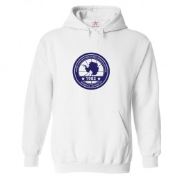 United States National Science Research Station 1982 Classic Unisex Kids and Adults Pullover Hoodie